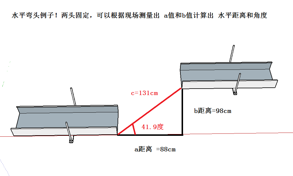 Ti桥架弯头计算器使用说明